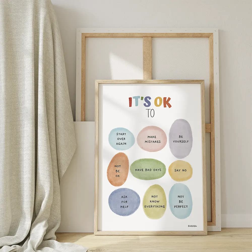Infographie en anglais composée de 6 ovales irréguliers dessinés au crayon avec une liste de messages 