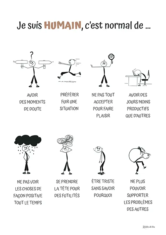 Je suis humain minimaliste