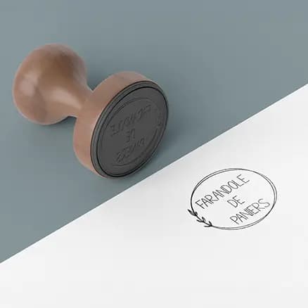 Tampon farandole de paniers Tampon farandole de paniers